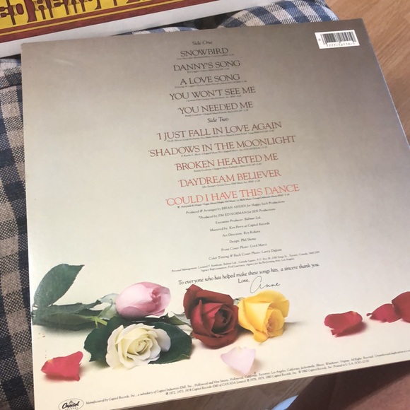 Anne Murray’s Greatest Hits Vinyl Lp - Picture 2 of 2